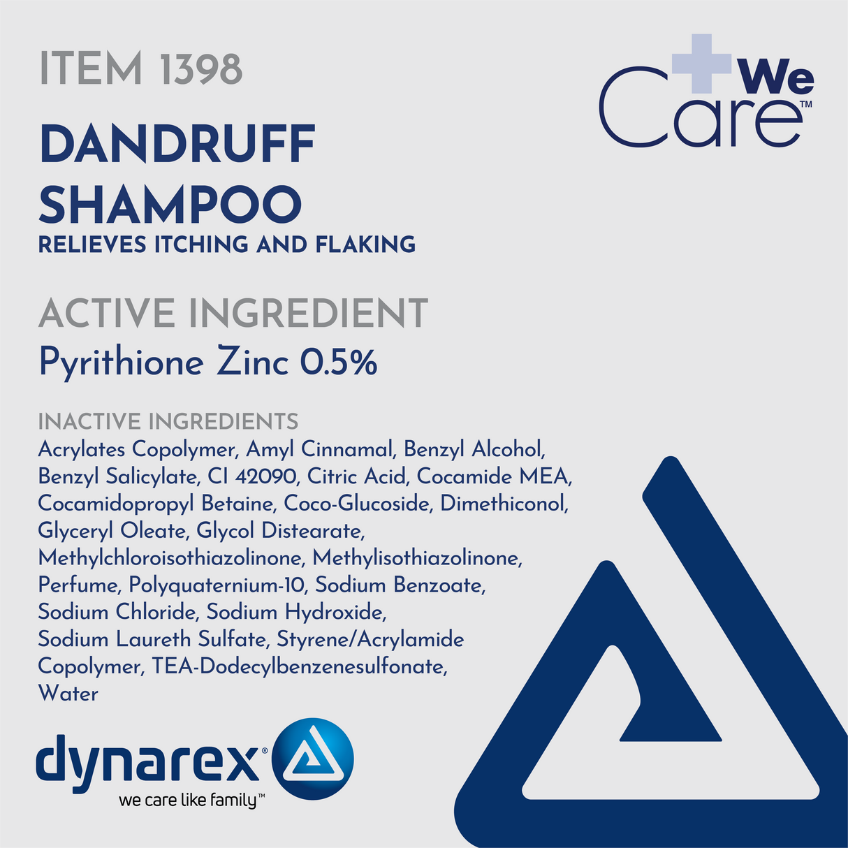 Dandruff Shampoo 12 fl. oz. Bottle