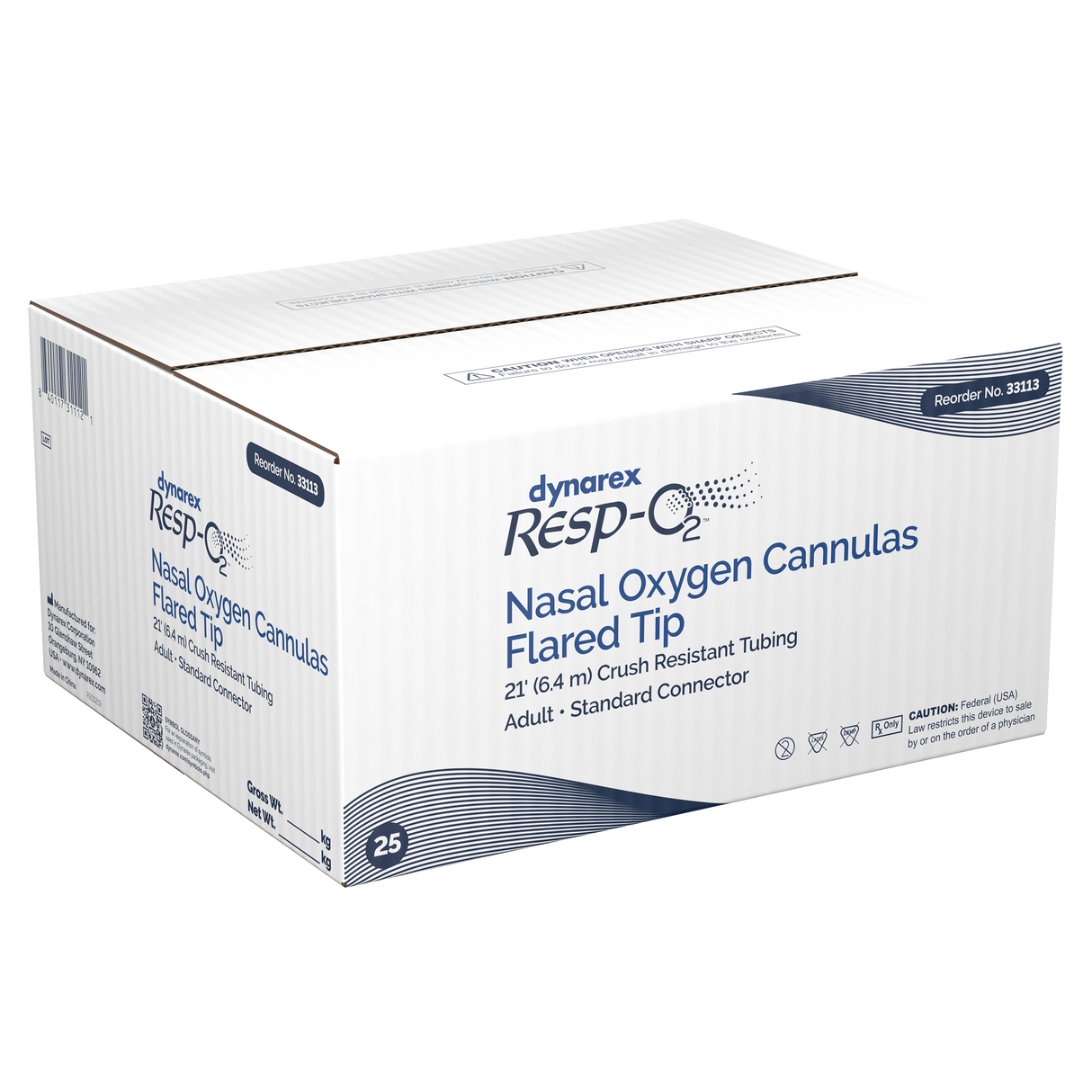 Nasal Oxygen Cannula - Flared Tip