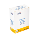 Sheer Plastic Adhesive Bandages — Sterile