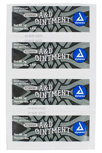 Vitamins A&D Ointment without Lanolin 5g packet