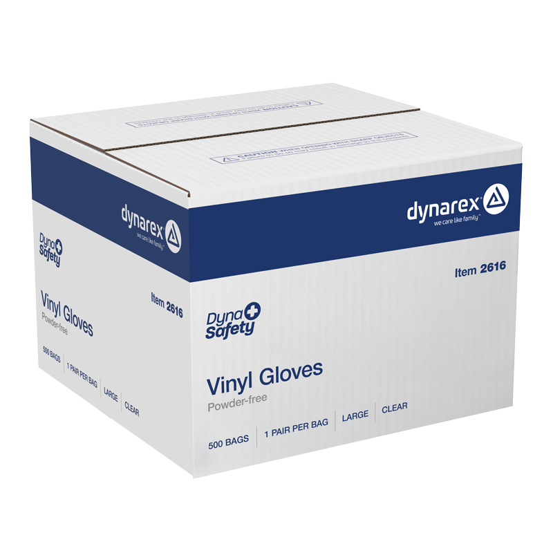 Vinyl Gloves in a Bag, Powder-Free