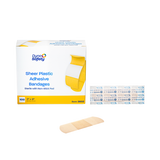 Sheer Plastic Adhesive Bandages — Sterile