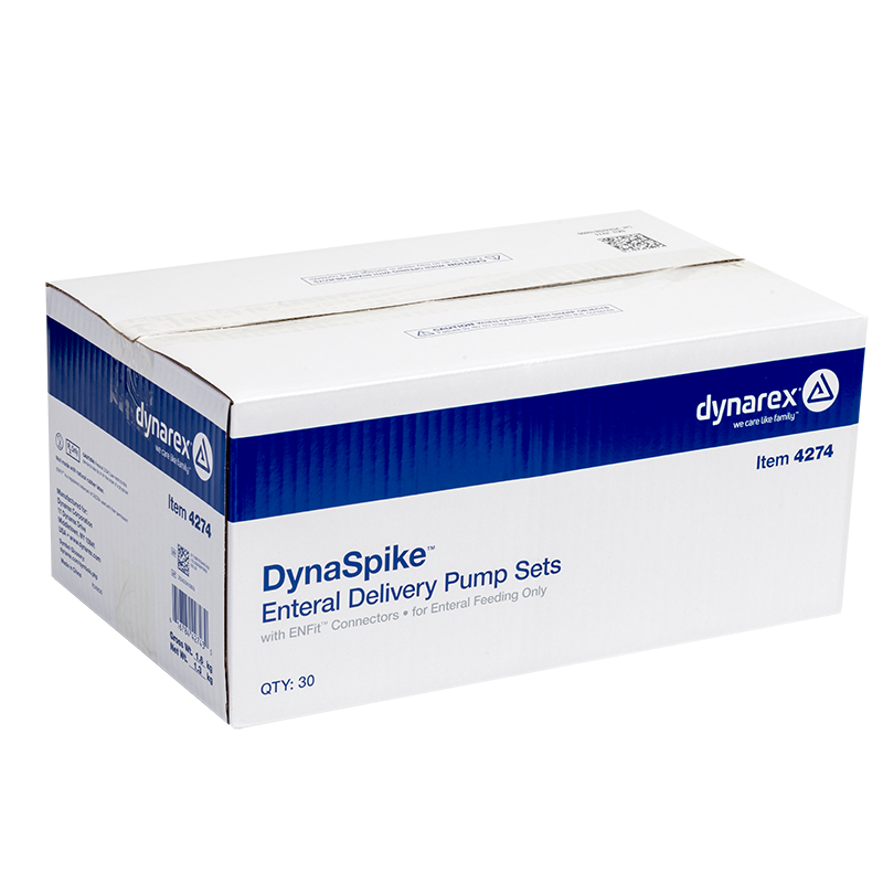 DynaSpike Enteral Delivery Pump Set with ENFit connector
