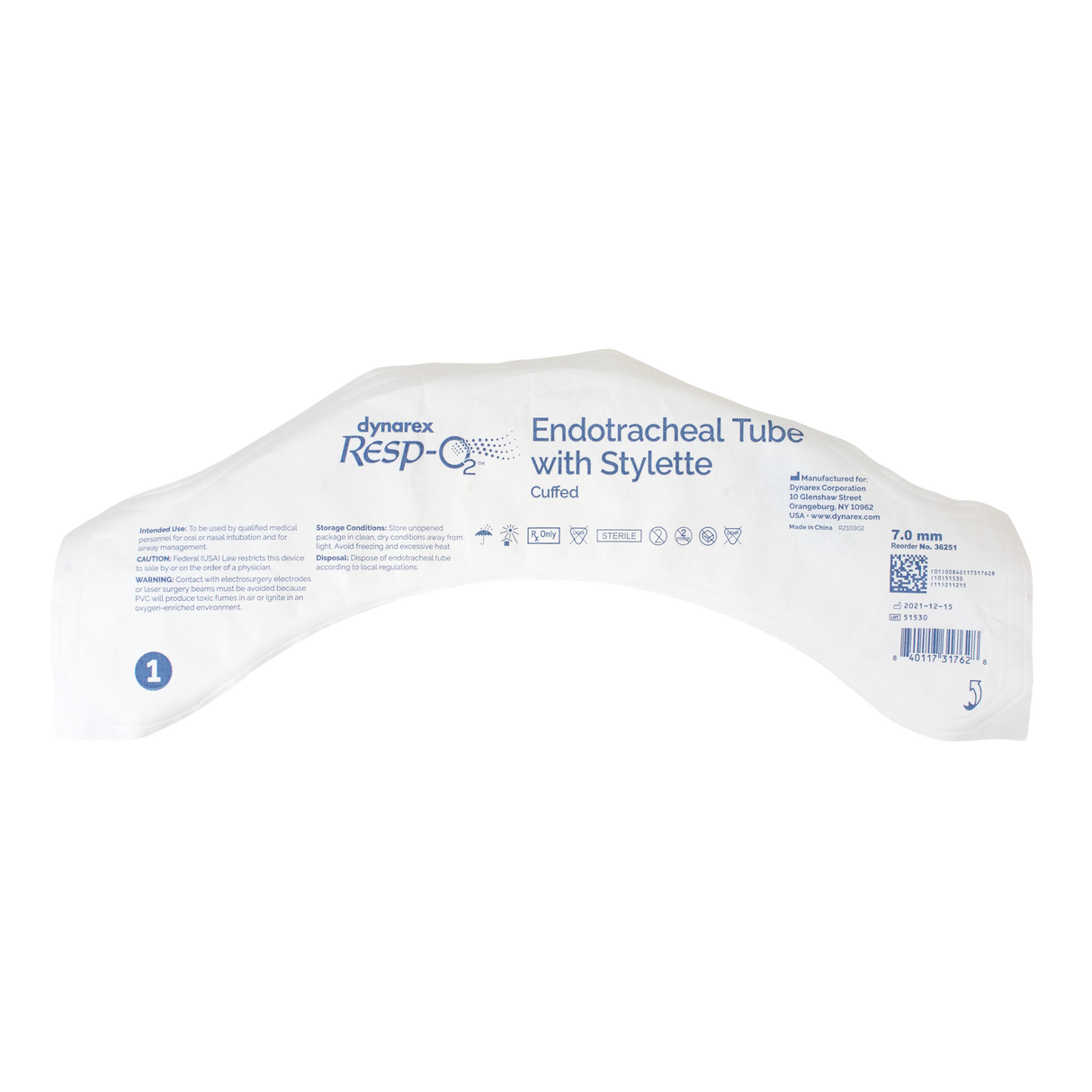 Endotracheal Tube - Cuffed