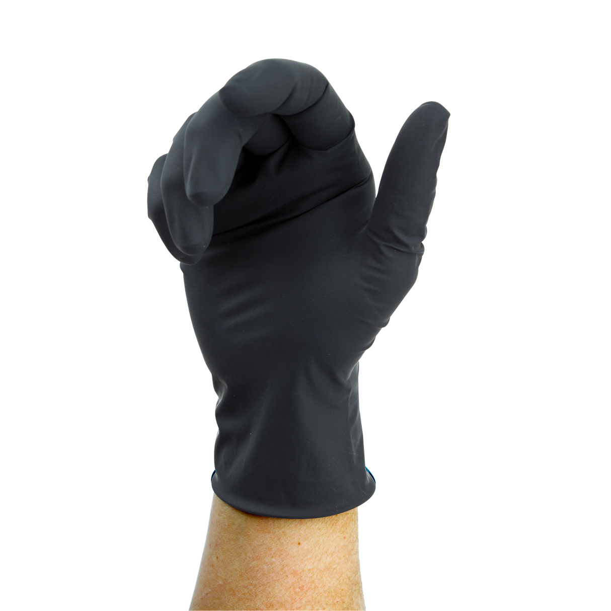 Black Arrow Latex Exam Gloves, Powder-Free