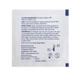 Povidone Iodine Prep Pad Unit Box