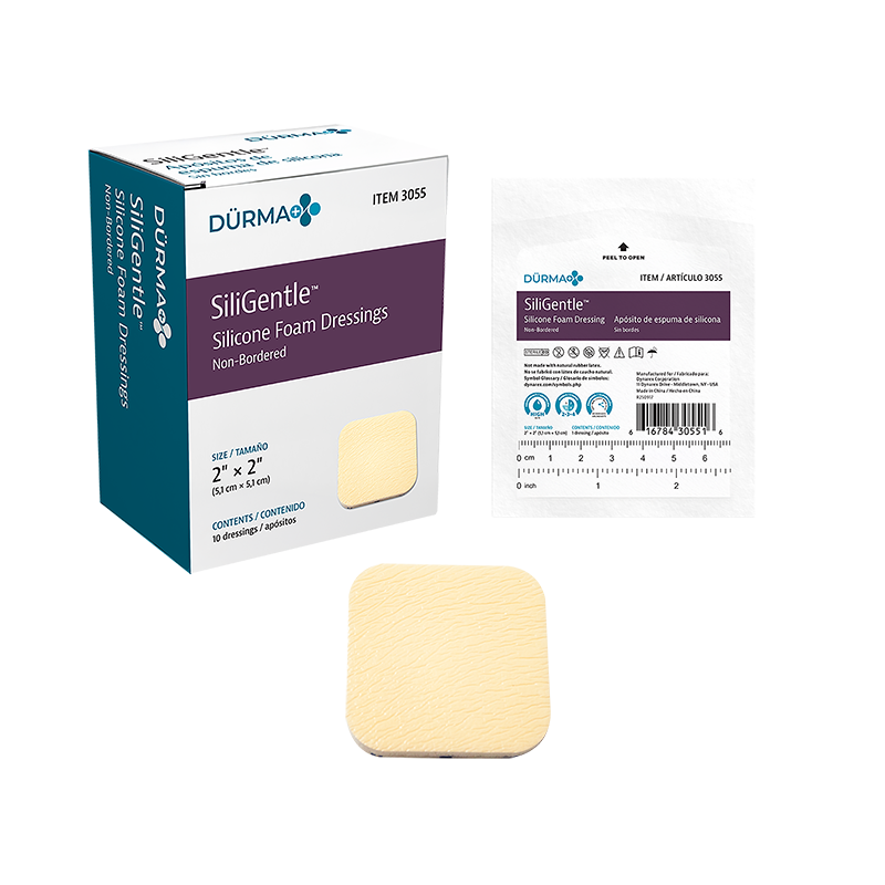 SiliGentle™ Silicone Foam Dressings
