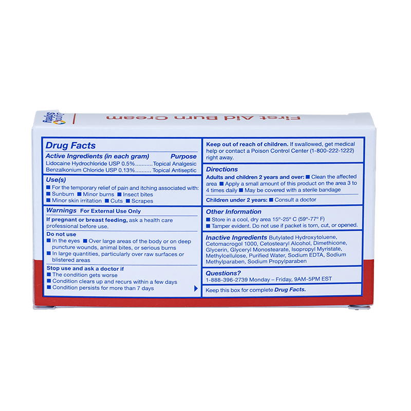 First Aid Burn Cream