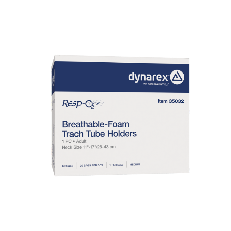 Breathable-Foam Trach Tube Holders
