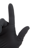 Black Arrow Latex Exam Gloves, Powder-Free