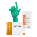 Sterile Nitrile Surgical Gloves, Powder-Free