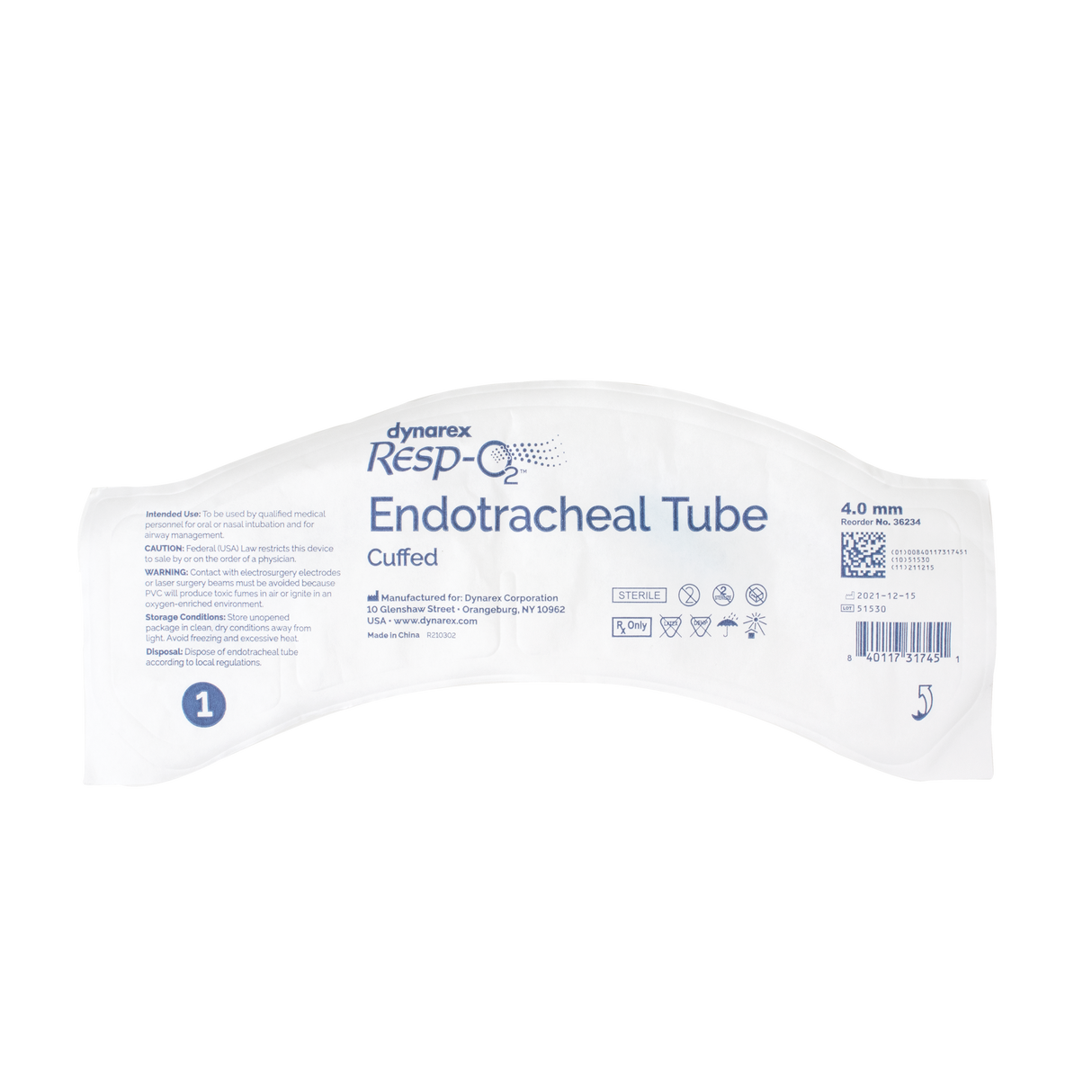 Endotracheal Tube - Cuffed