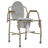 Drop-Arm Commode