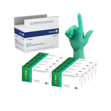 Aloetex Latex Exam Gloves with Aloe, Powder-Free