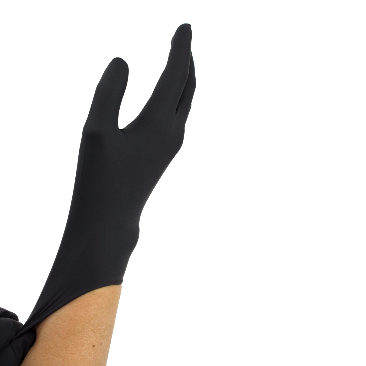 Black Arrow Latex Exam Gloves, Powder-Free