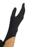 Black Arrow Latex Exam Gloves, Powder-Free
