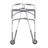 Bariatric Dual Release Folding Walker with Wheels