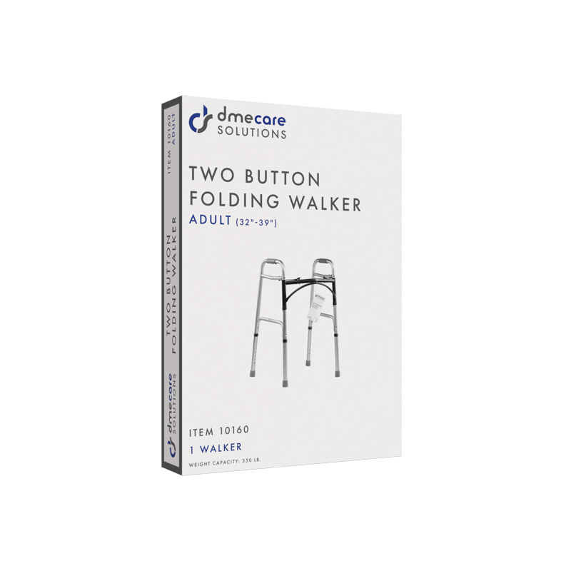 Two Button Folding Walker