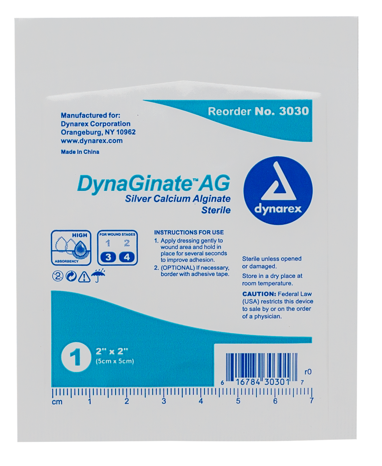 DynaGinate™ AG Calcium Alginate Dressings