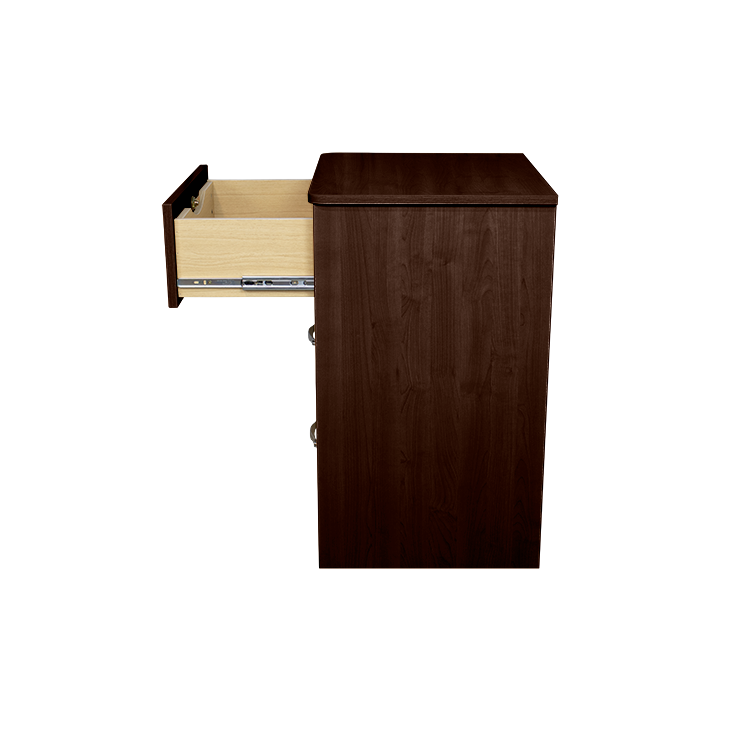 Furniture Three Drawer Nightstand