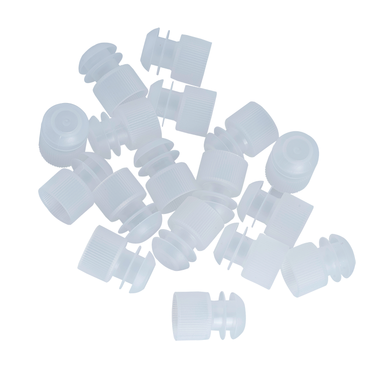 Flange Plug Caps for Test Tubes