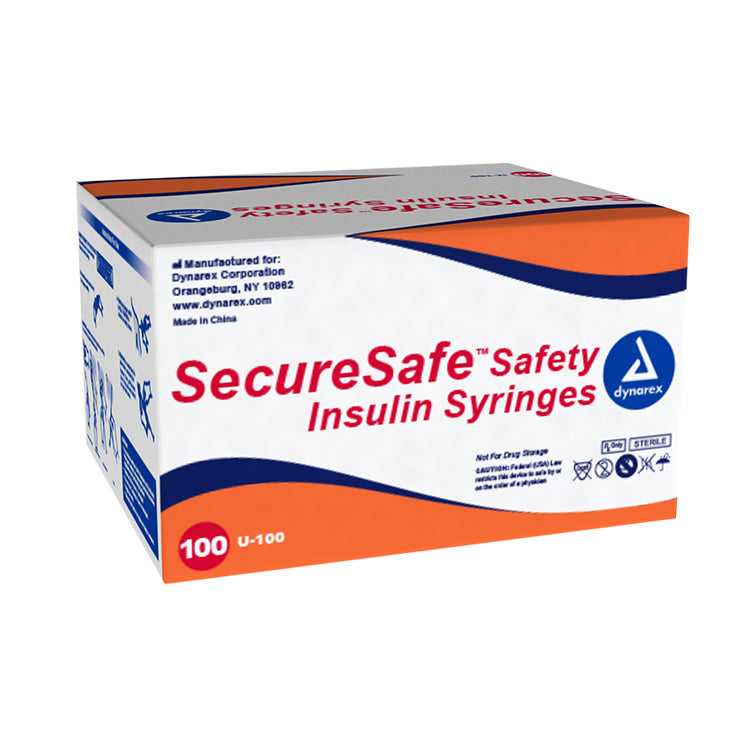 SecureSafe™ Safety Insulin Syringes