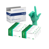 Aloetex Latex Exam Gloves with Aloe, Powder-Free
