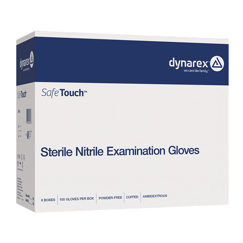 Sterile Nitrile Exam Gloves, Powder-Free