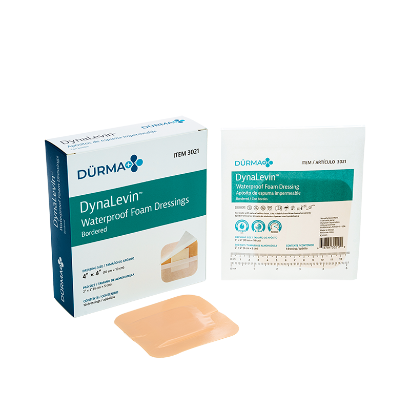 DynaLevin™ Waterproof Adhesive Bordered Foam Dressings