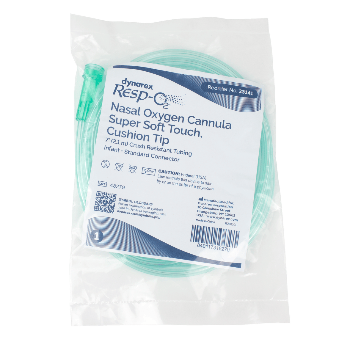 Nasal Oxygen Cannulas - Super Soft Touch -  Cushion Tip