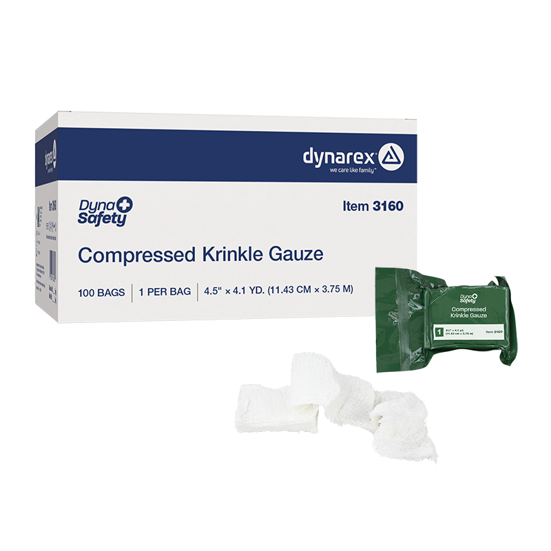 Compressed Bandages and Rolls