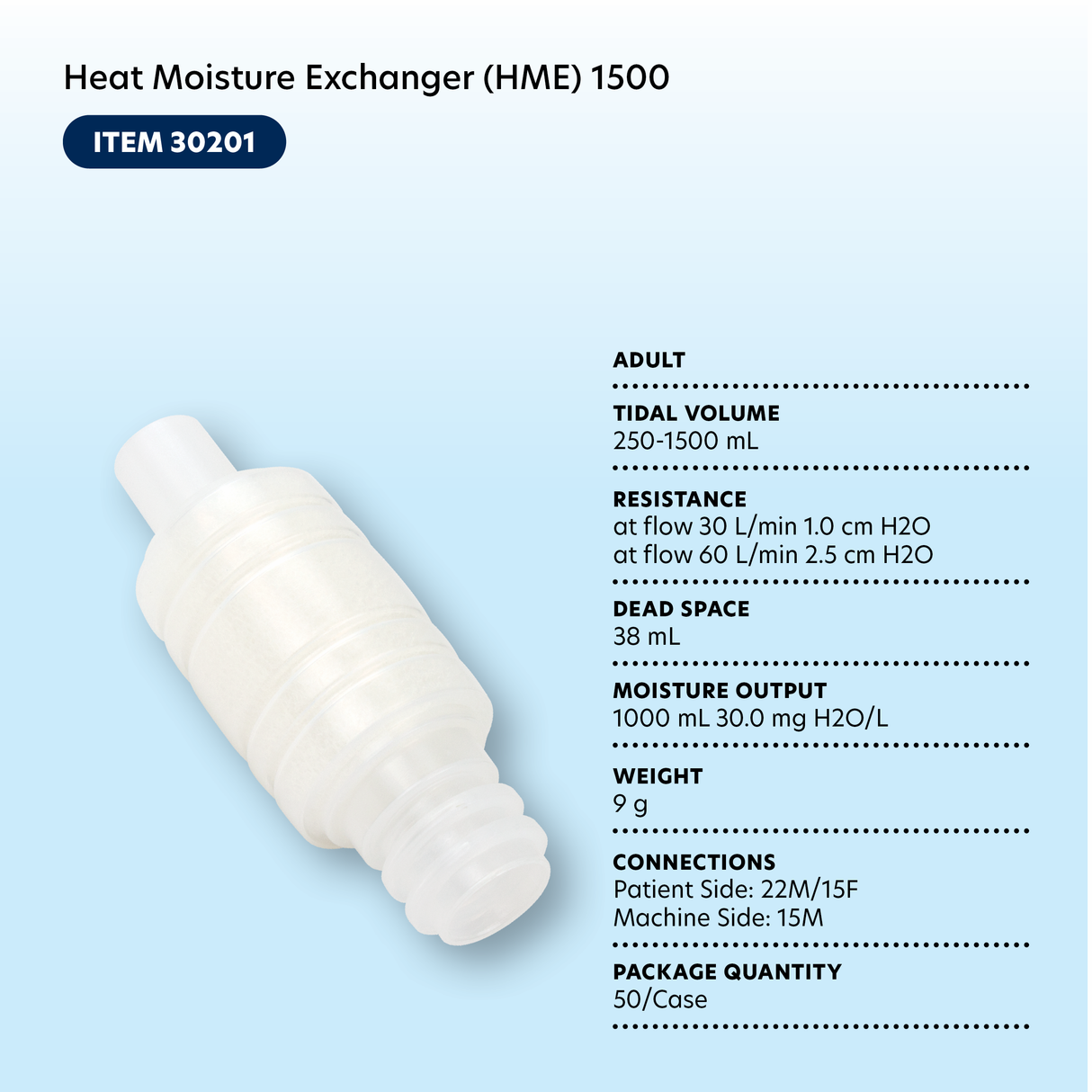 Heat Moisture Exchanger (HME)