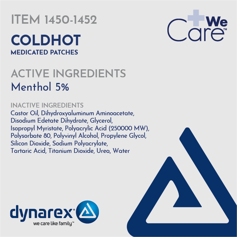Cold Hot Medicated Patches