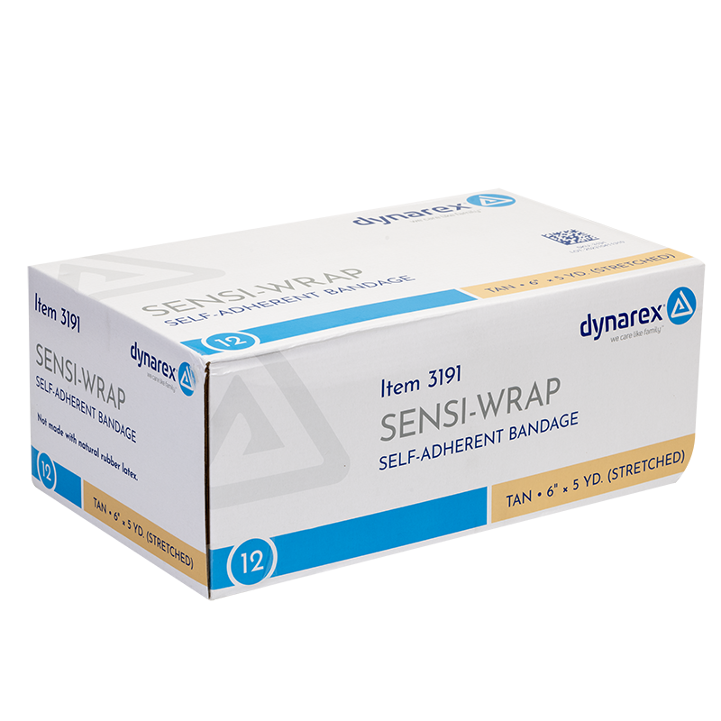 Sensi-Wrap Self-Adherent Bandage Rolls - Not made with Natural Rubber Latex