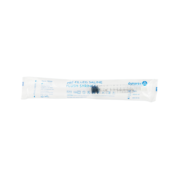 Pre-Filled Saline Flush Syringes