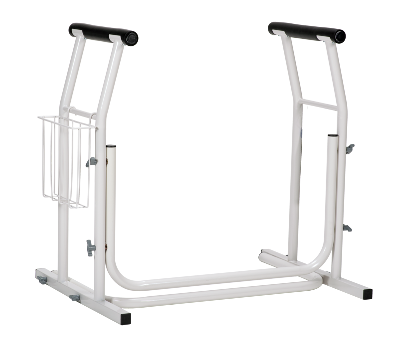 Freestanding Toilet Rail