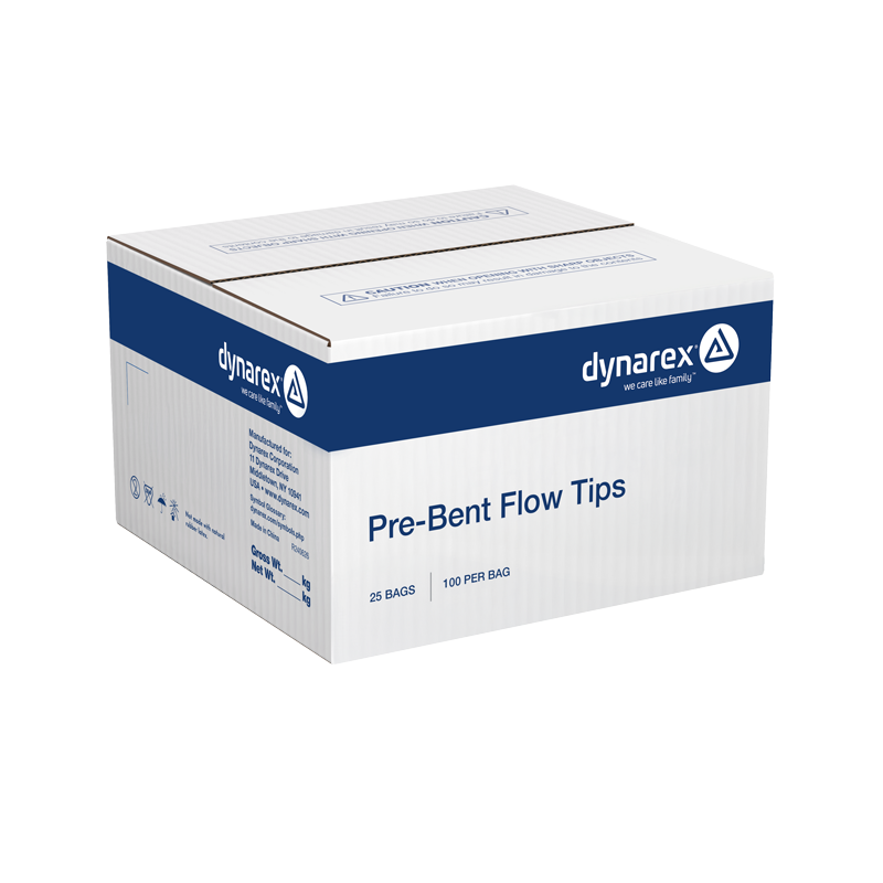 Pre-Bent Flow Tips