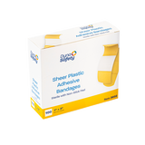 Sheer Plastic Adhesive Bandages — Sterile