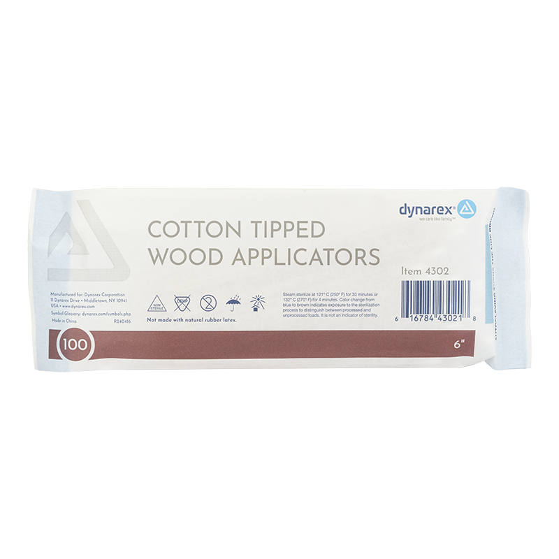 Cotton Tipped Wood Applicators