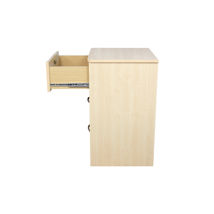 Furniture Three Drawer Nightstand