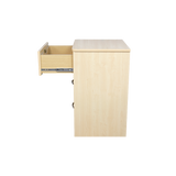 Furniture Three Drawer Nightstand