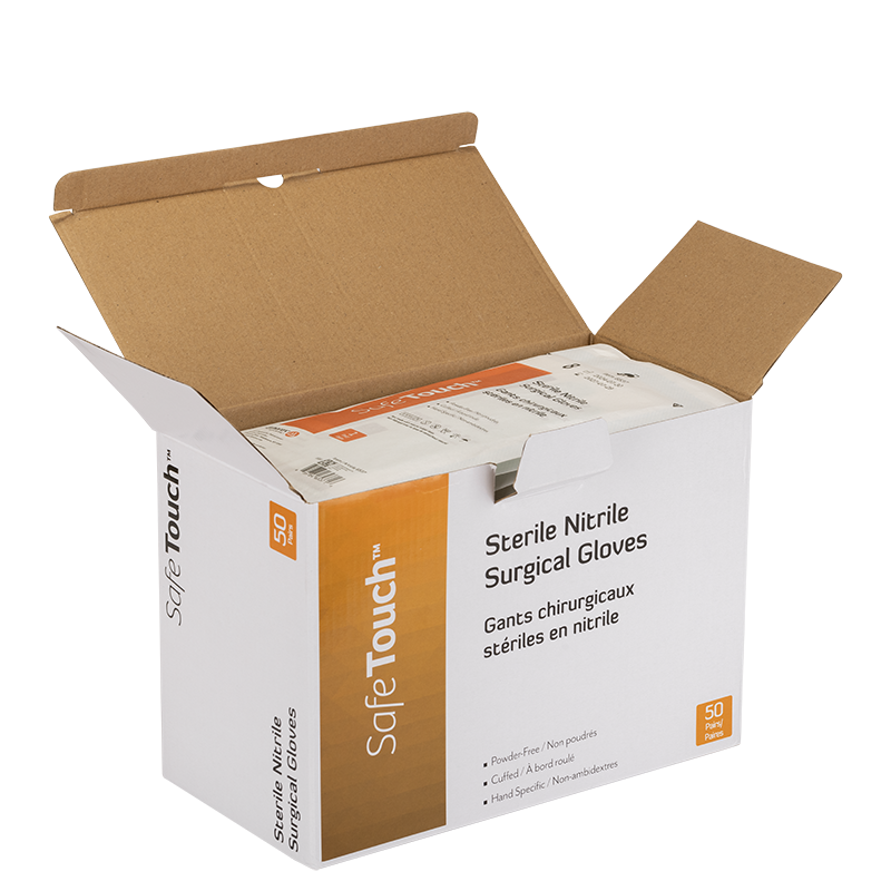 Sterile Nitrile Surgical Gloves, Powder-Free