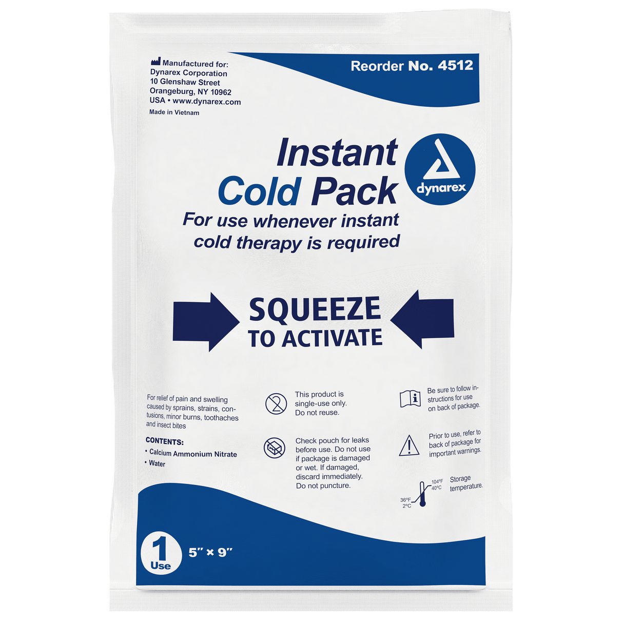 Instant Hot and Cold Packs