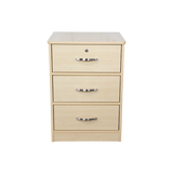 Furniture Three Drawer Nightstand