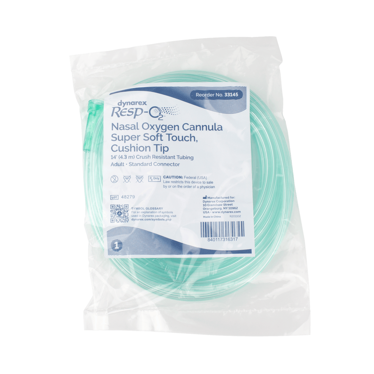 Nasal Oxygen Cannulas - Super Soft Touch -  Cushion Tip