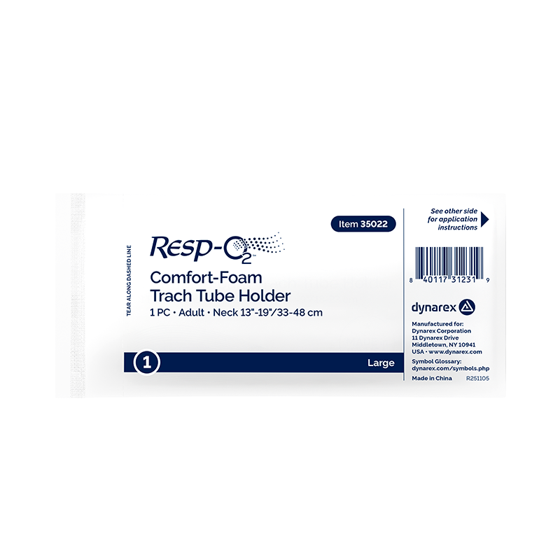 Comfort-Foam Trach Tube Holders