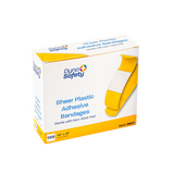 Sheer Plastic Adhesive Bandages — Sterile