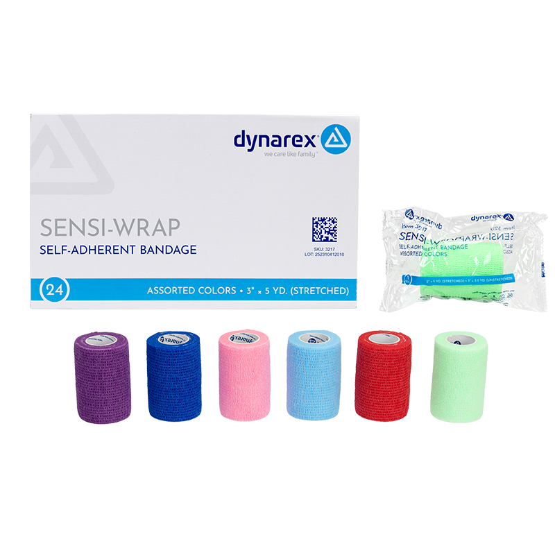 Sensi-Wrap Self-Adherent Bandage Rolls - Not made with Natural Rubber Latex
