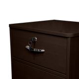 Furniture Three Drawer Nightstand