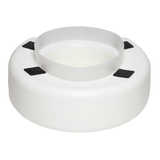 Molded Raised Plastic Toilet Seat